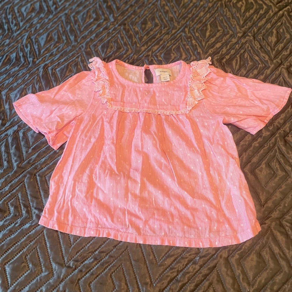 NWOT Old Navy Girls pink top size 5